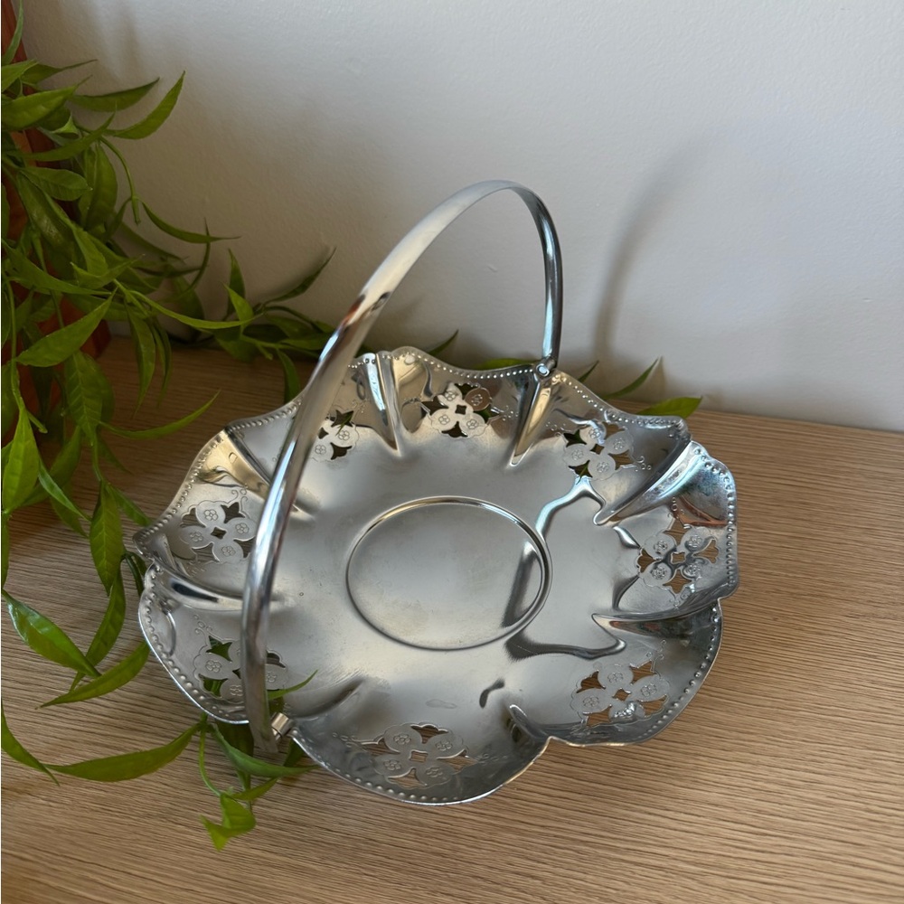 Silver Metal Tray